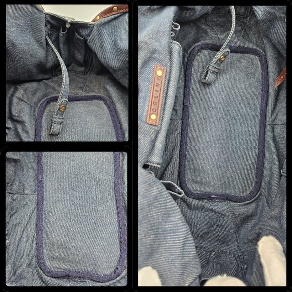 Céline Denim Hobo Shoulder Bag - Picture 9 of 17